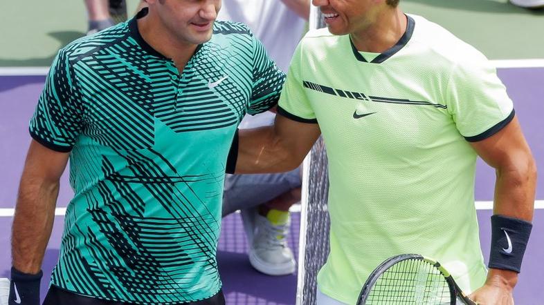 Roger Federer Rafael Nadal Miami