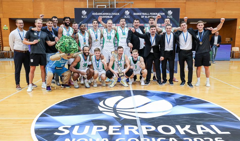 Olimpijin niz je končan, superpokal gre v Novo mesto