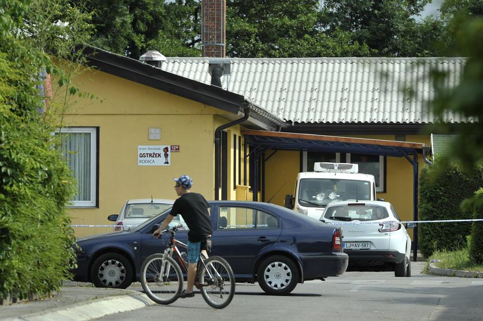 Streljanje v vrtcu na Rodici