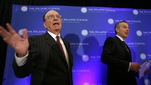 Rupert Murdoch in Tony Blair