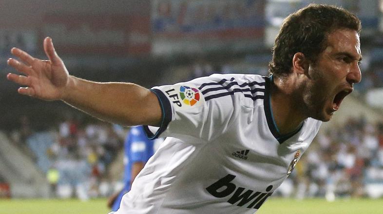 gonzalo higuain real madrid getafe