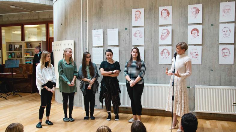 Avtorice Slovenskih velikanov.