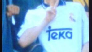 Bale Real Madrid predstavitev prestop otroška fotografija dres