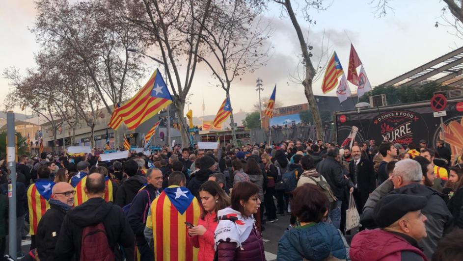 protest barcelona