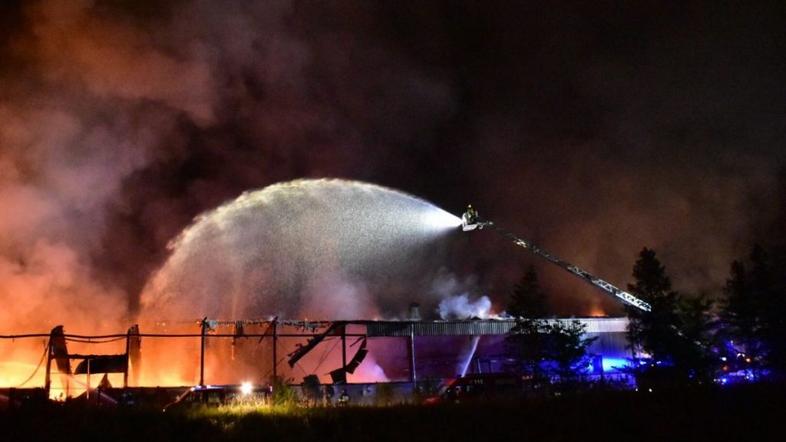 Požar Ljutomer Eko Plastkom