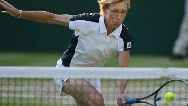 Martina Navratilova je v svetu tenisa nekaj posebnega.