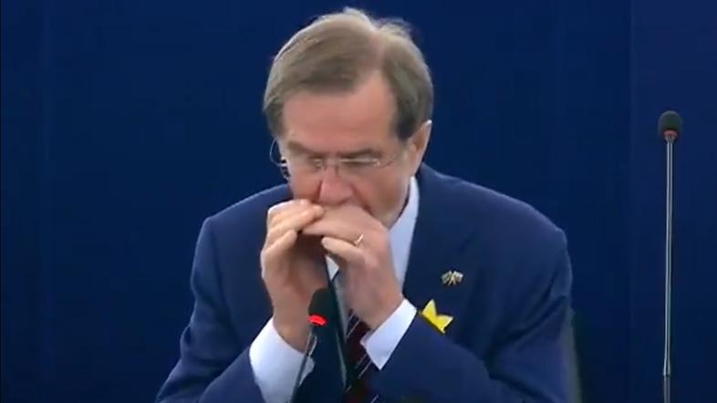 Peterle igra na orglice