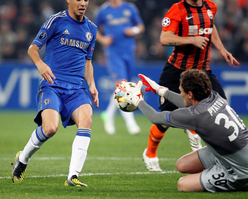 Oscar Pjatov Šahtar Celtic Liga prvakov