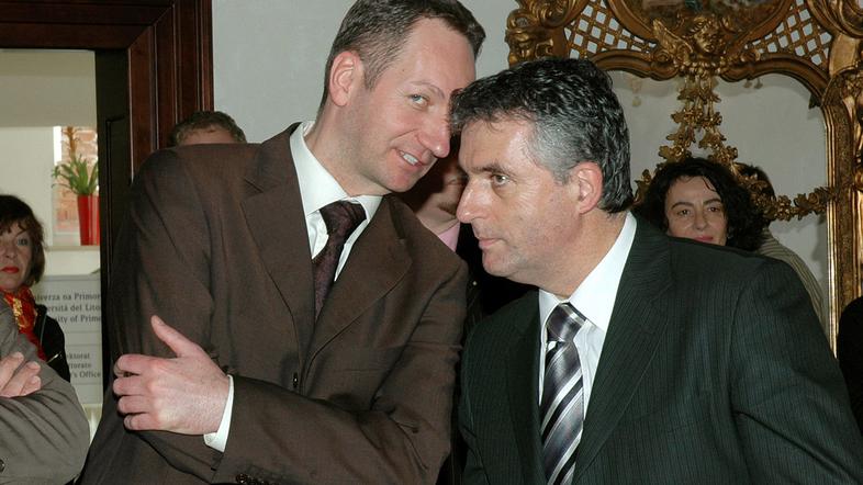 Boris Popovič in Tomaž Gantar vodita občini, ki trenutno še nista zadolženi.