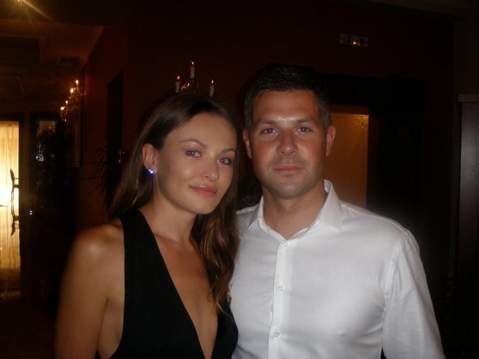 Iryna Osypenko in Matjaž Nemec