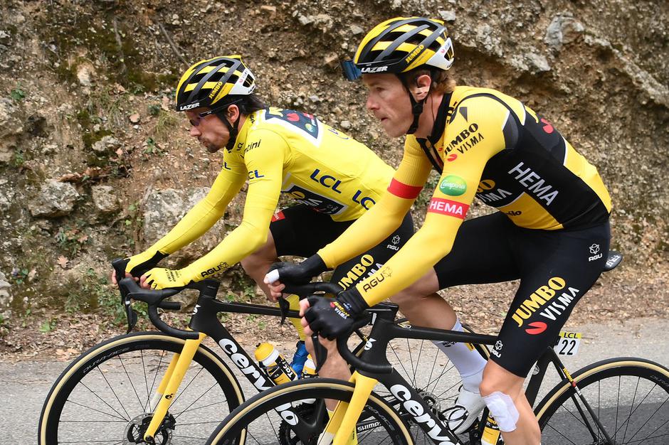 Rohan Dennis in Primož Roglič | Avtor: Profimedia