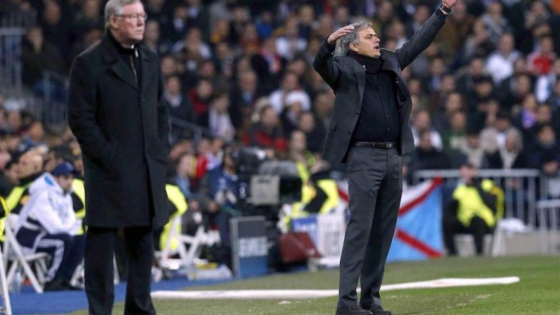 Ferguson Mourinho Real Madrid Manchester United Liga prvakov osmina finala