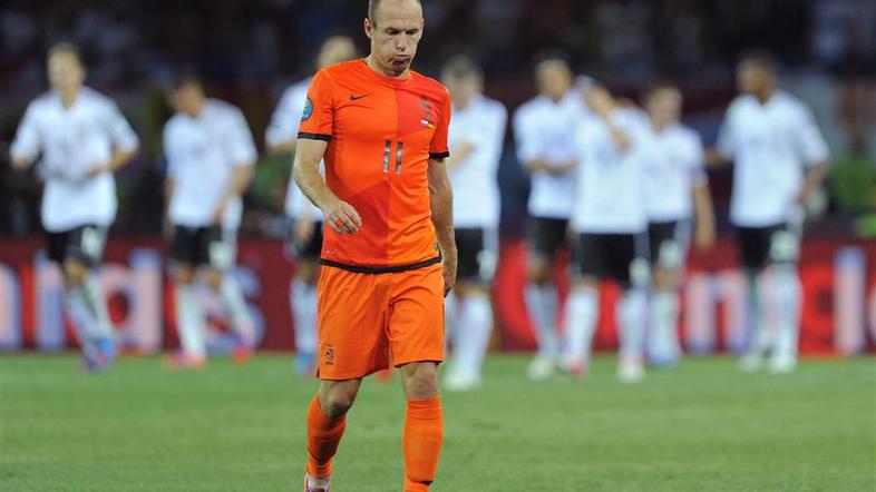 Robben Nizozemska Nemčija Harkiv Euro 2012 mreža obramba vratar gol