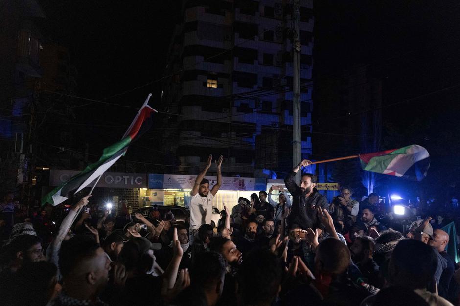 protesti v Libanonu po napadu na bolnišnico v Gazi | Avtor: Profimedia