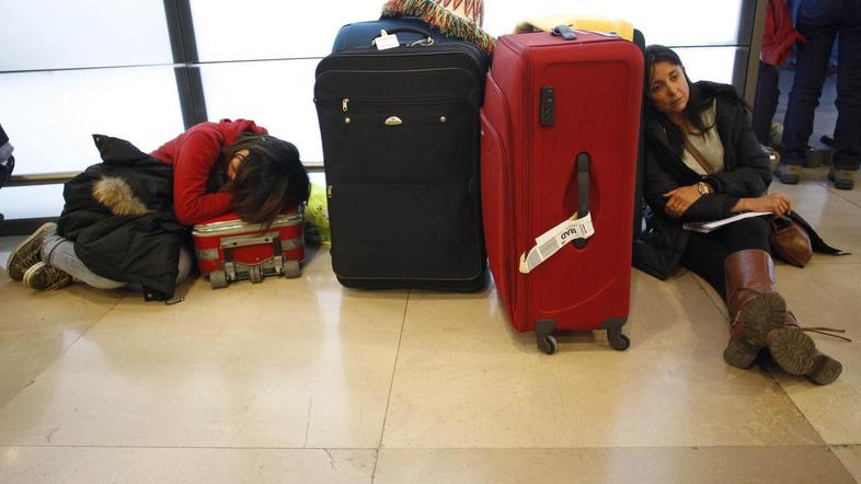 letališče, MADRID, stavka kontrolorjev