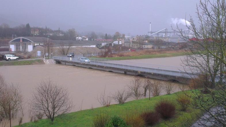 Poplave v Rečici pri Ilirski Bistrici