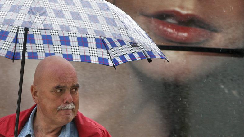 Napovedi tudi za začetek prihodnjega tedna niso sončne. (Foto: Cropix)