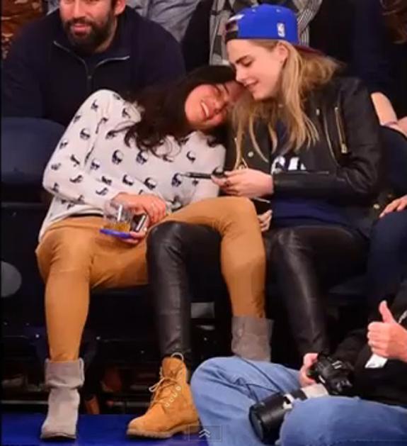 Michelle Rodriguez Cara Delevingne
