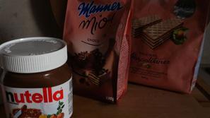 Napolitanke in nutella