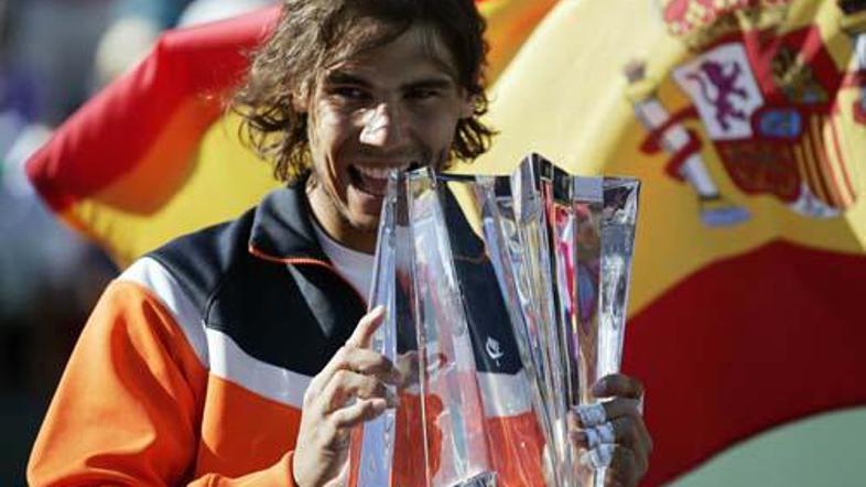 Rafael Nadal je trenutno najboljši teniški igralec na svetu.