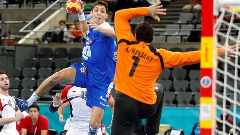 sp v rokometu slovenija egipt dobelšek hendawy