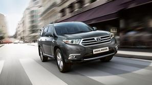 Prenovljena toyota highlander