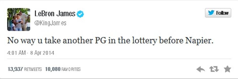 tvit lebron james | Avtor: Reševalni pas/Twitter