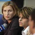 Karizmatični izraelski političarki Cipi Livni (levo) ni uspelo sestaviti nove vl