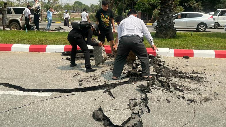 Potres Mjanmar in Tajska