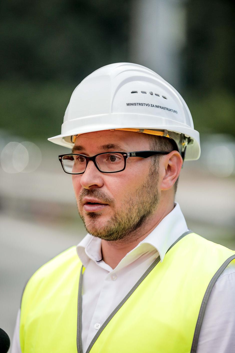 Minister za infrastrukturo Jernej Vrtovec | Avtor: Saša Despot
