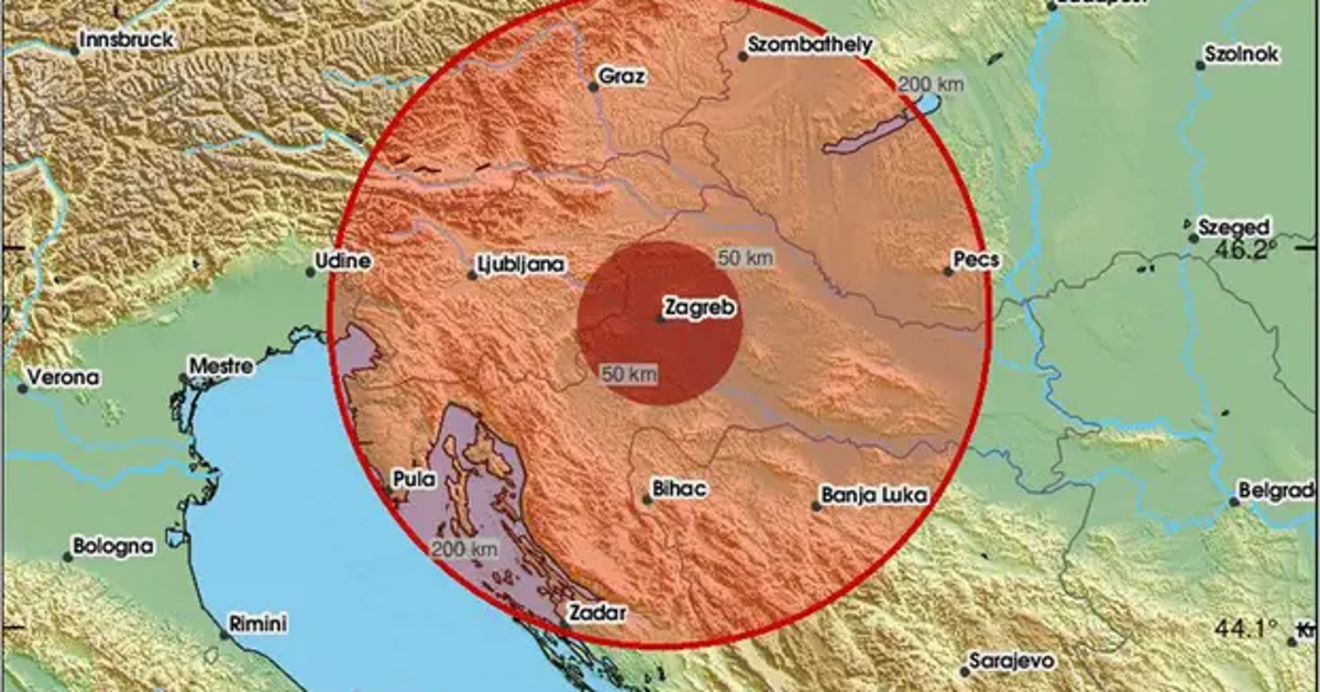 Tla so se zatresla, mnoge je sredi noči potres vrgel iz postelje