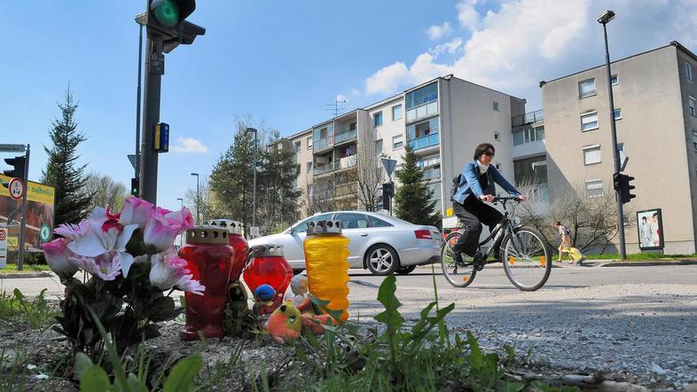 Septembra 2008 je na križišču tovornjak usodno zbil deklico, a to žal ni bila ed