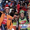 Aksel Lund Svindal (levo) in Ted Ligety (desno) pred olimpijskimi igrami nimata 