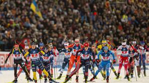 Biatlon, ženska štafeta