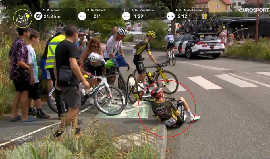 Odstop Vingegaarda s Toura buri duhove: Jasno, da to ni pomagalo