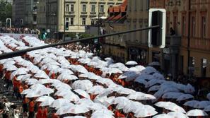 maturantska parada na ljubljanskih ulicah, cetvorka