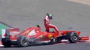 Ferrari Massa Nürburgring VN Nemčije velika nagrada formula 1 dirka