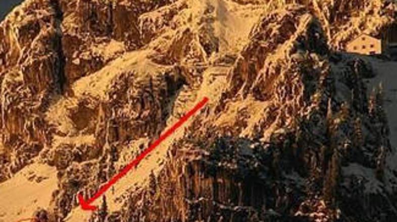 Elena je imela veliko srečo, da je padec preživela nepoškodovana.