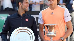 Novak Đoković Alexander Zverev