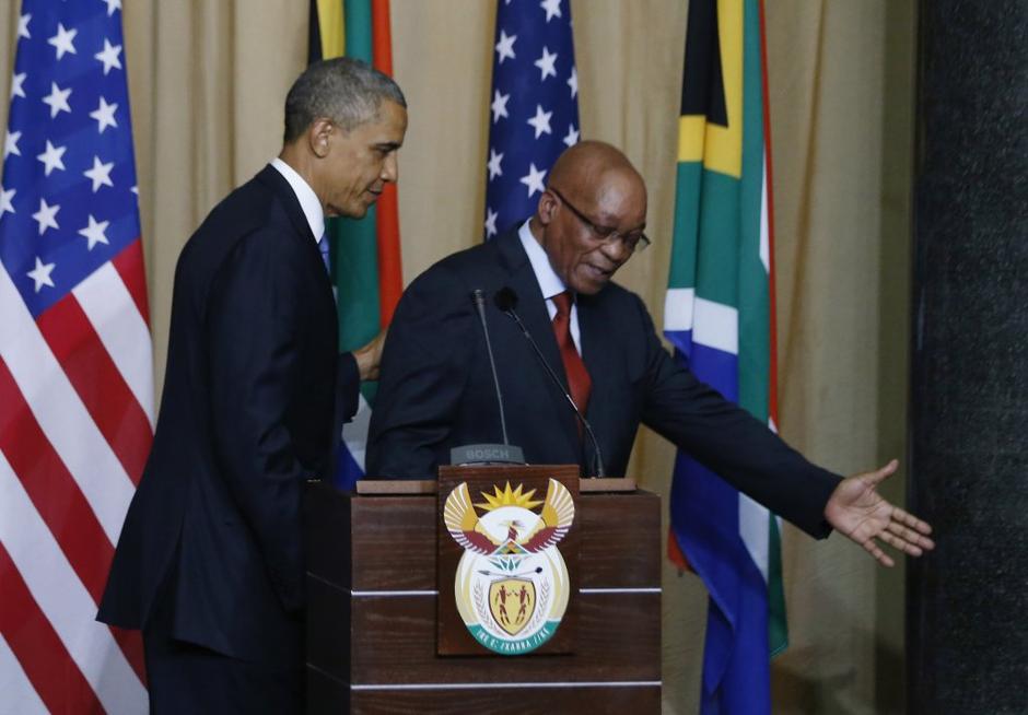 Barack Obama Jacob Zuma JAR | Avtor: Reuters