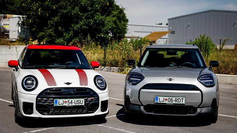primerjava mini cooper S in mini aceman