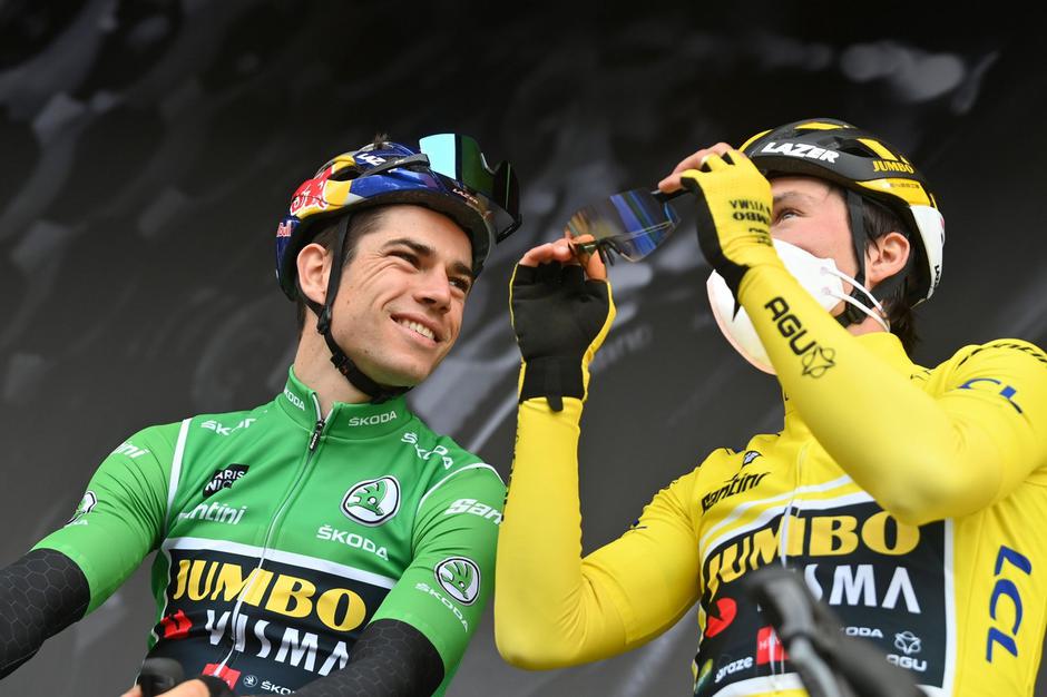 Primož Roglič Wout van Aert | Avtor: Profimedia