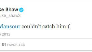 Shaw Mansour Tottenham Southampton Twitter tvit