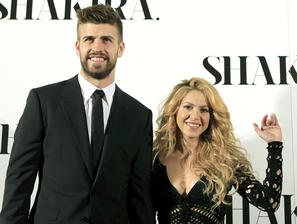 Gerard Pique in Shakira.
