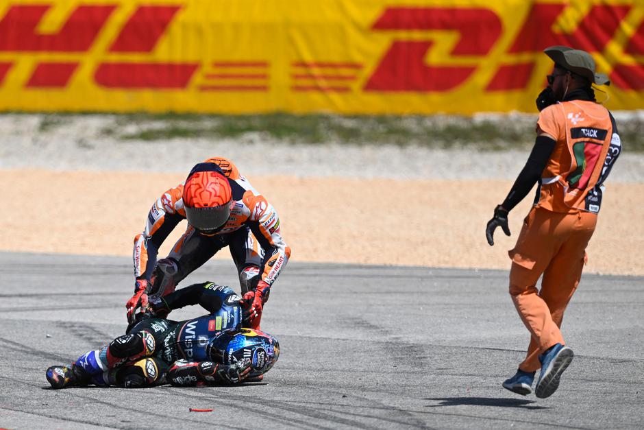 Marc Marquez, trk z Miguelom Oliveiro | Avtor: Profimedia
