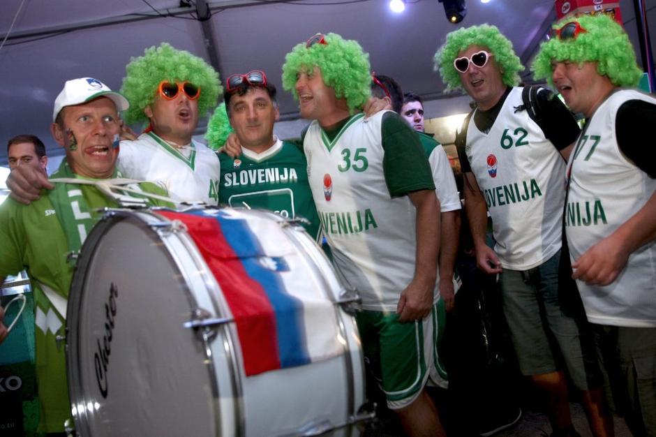 Slovenija navijači Celje Eurobasket | Avtor: Saša Despot