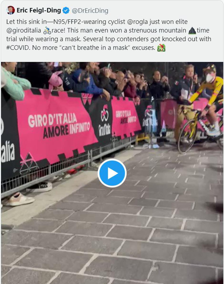 Čivk ameriškega epidemiologa | Avtor: Reševalni pas/Twitter