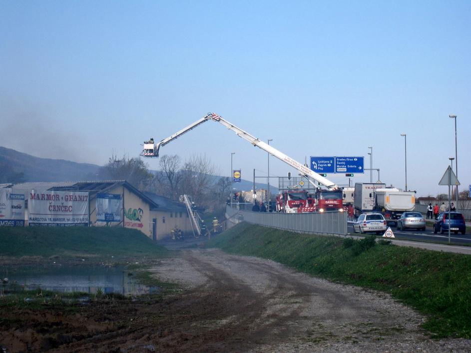 Santiago požar Pobrežje