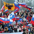 Planica poleti SP 2010 petek navijači