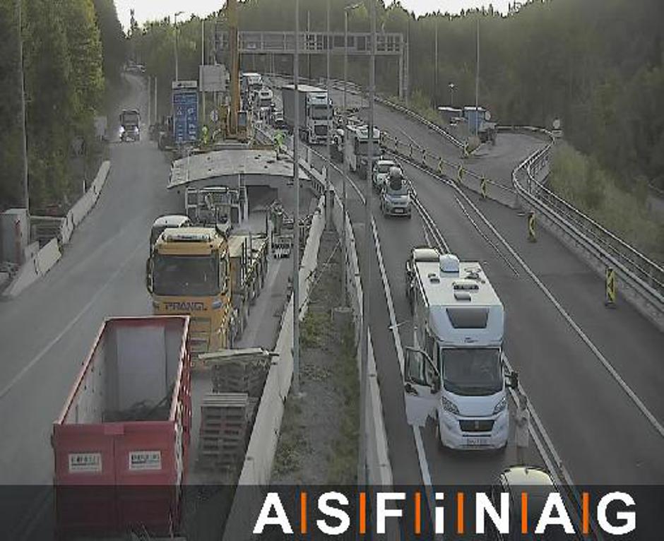 Gneča pred predorom Karavanke | Avtor: Asfinag